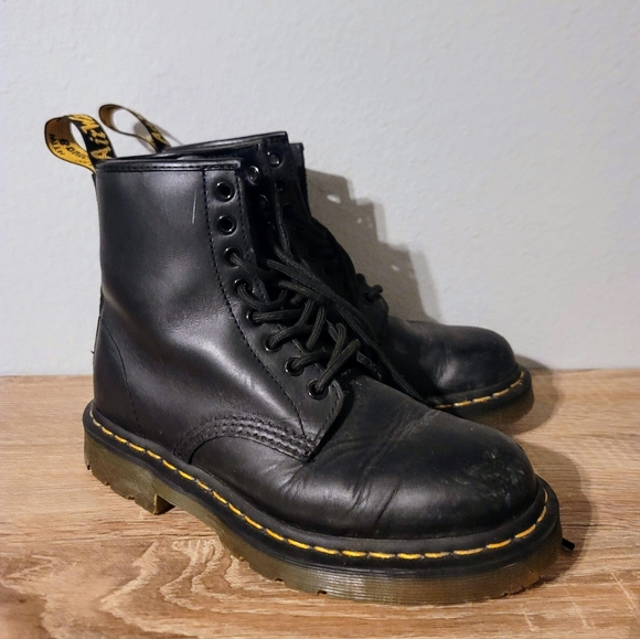 Dr. Martens Shoes - Doc Martin's 1460 Black Leather Boots